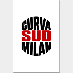 curva south milan Posters and Art